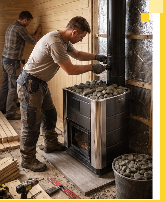 Проектирование и строительство парилок для бани в Печоре под ключ