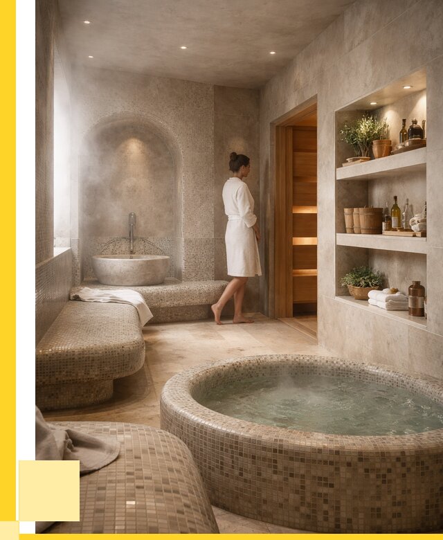 Строительство бани с хамамом в Печоре от 763650 р. | ЭриданПчр