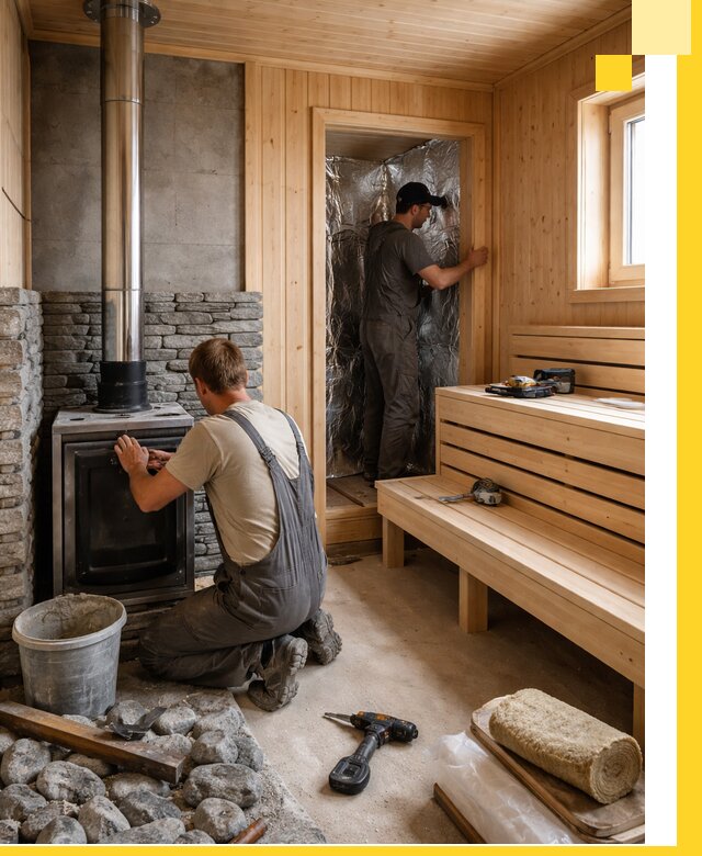 Строительство и изготовление бань под ключ в Печоре