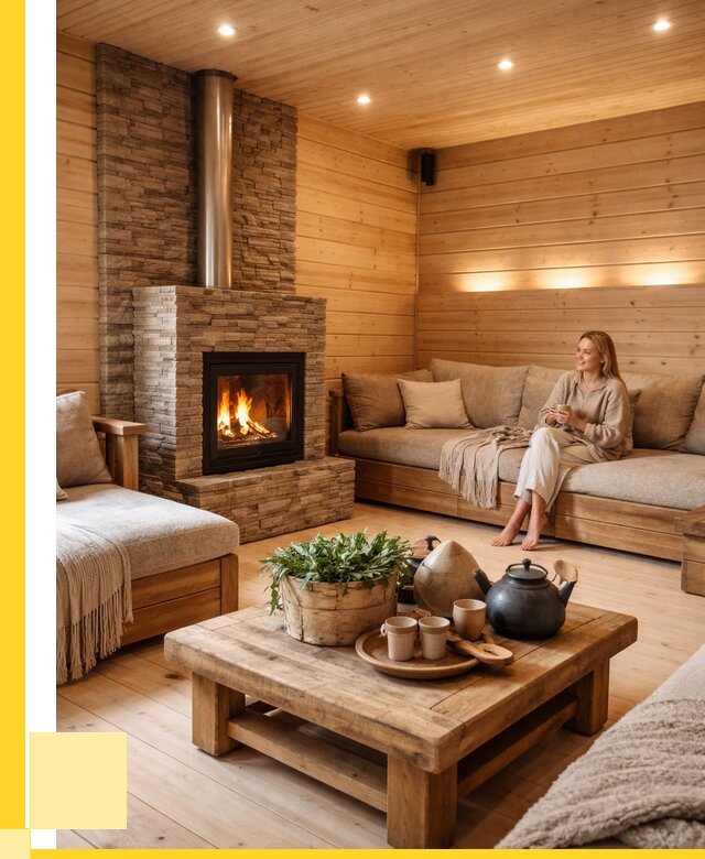 Проект бани с комнатой отдыха в Печоре от 35637 р. | ЭриданПчр