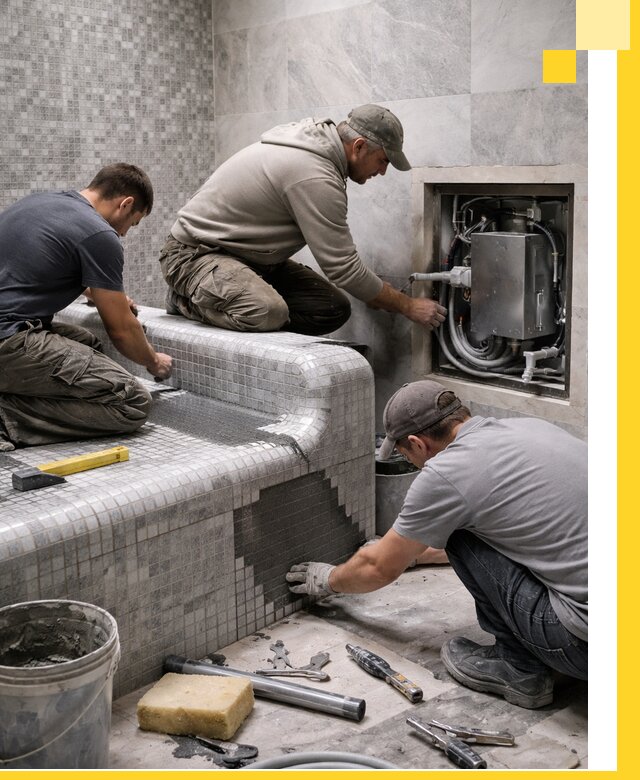 Проекты хамамов под ключ в Печоре и дизайн и строительство