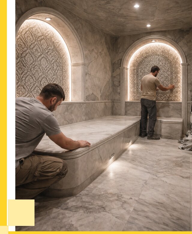 Турецкие бани под ключ в Печоре от 254550 р. | ЭриданПчр