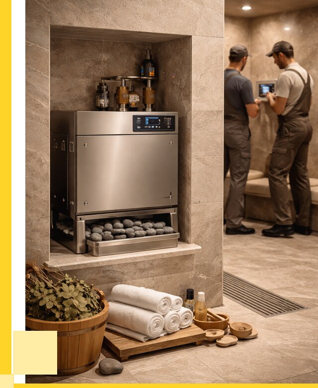 Парогенераторы для хамама в Печоре от 76365 р. | ЭриданПчр