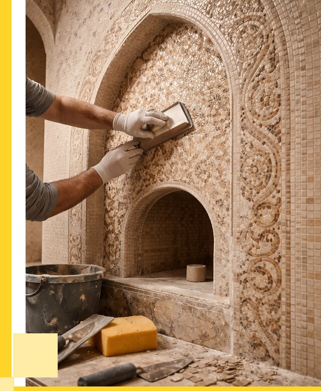 Мозаика для хамама в Печоре под ключ от 5091 р. | ЭриданПчр